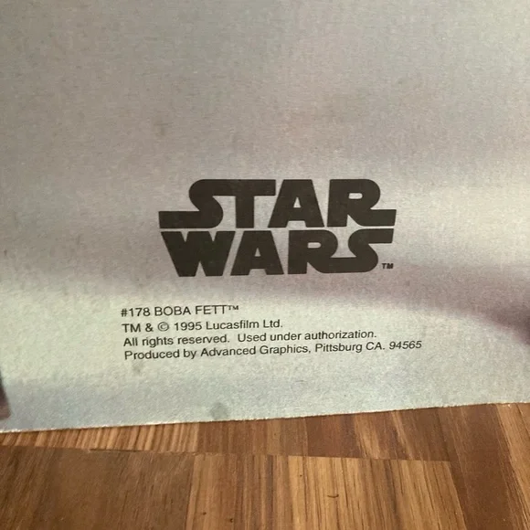 1995 Buba fett cardboard cutout - Picture 3 of 8